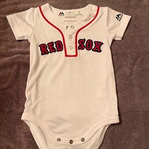 Red Sox majestic onesie 24m